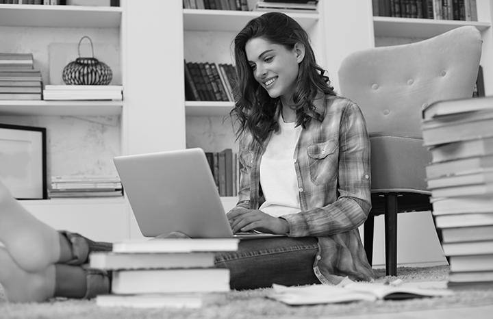 Student in temporary accommodation