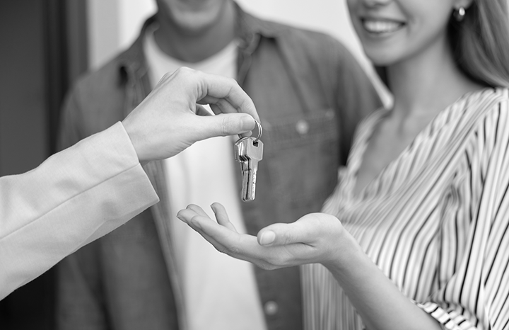 Handover of the apartment by the previous tenant